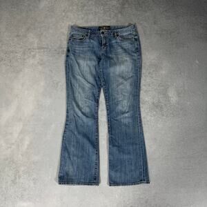 Lucky Brand Jeans Leyla Boot Medium Wash - Size: 8